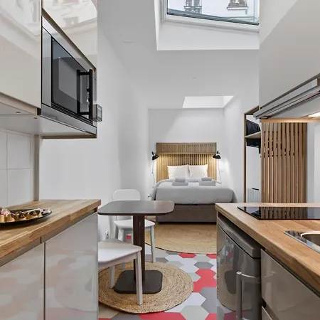 Διαμέρισμα Studio-2pers-voltaire-perelachaise-paris11-modern *